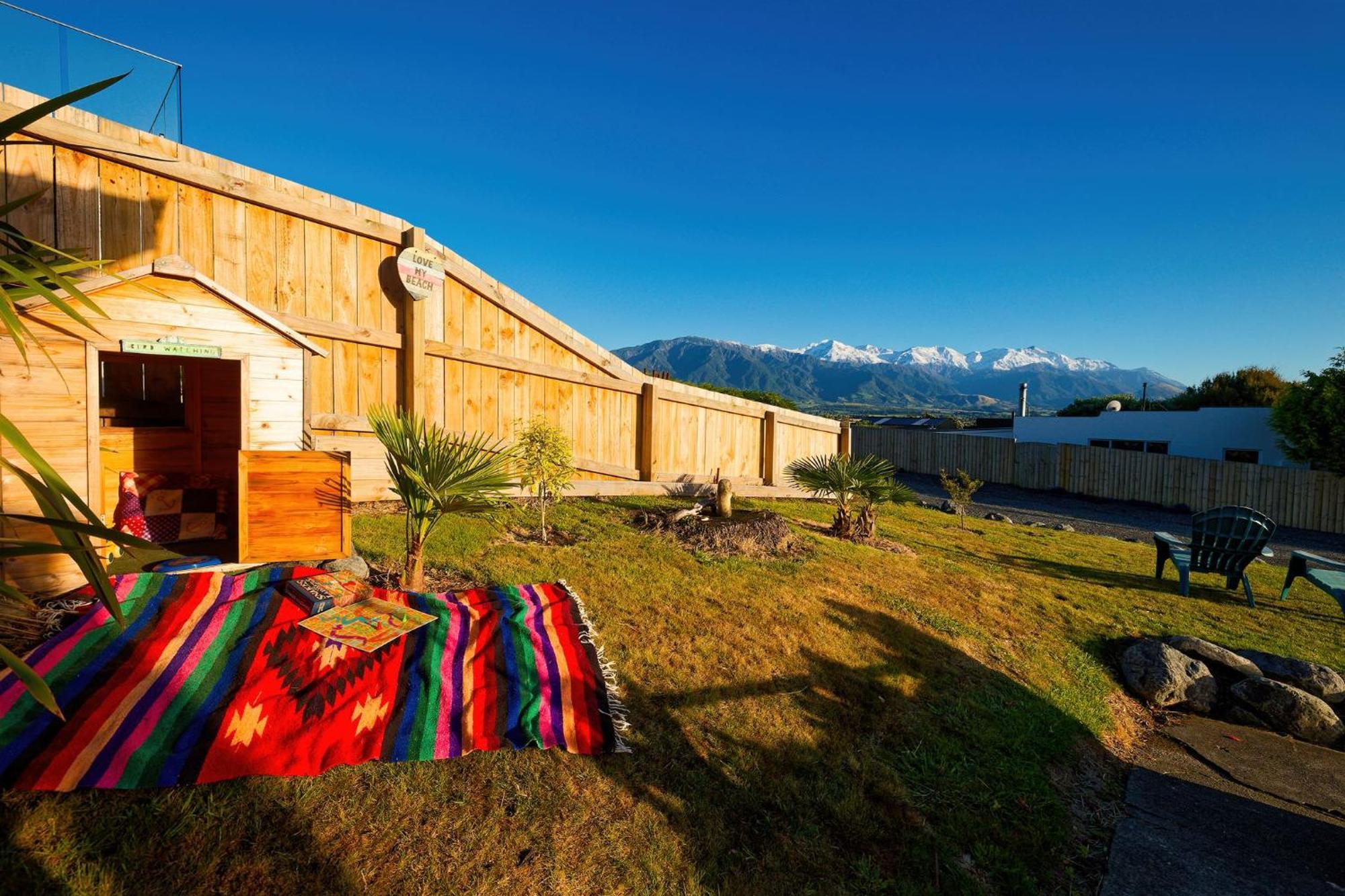 Five Palms Villa Kaikoura Dış mekan fotoğraf